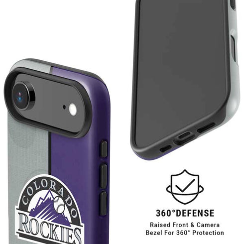 MLB Colorado Rockies Split iPhone 17 Air Magsafe Impact Case