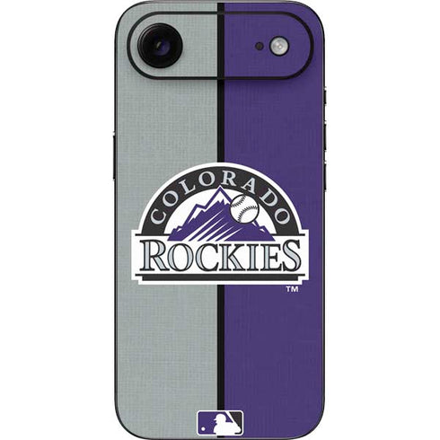 MLB Colorado Rockies Split iPhone 17 Air Skin