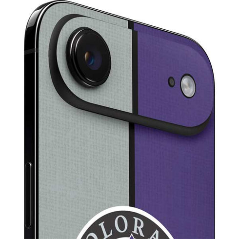 MLB Colorado Rockies Split iPhone 17 Air Skin