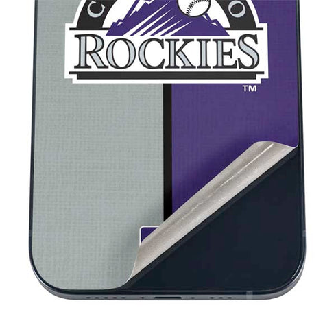 MLB Colorado Rockies Split iPhone 17 Air Skin