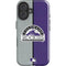MLB Colorado Rockies Split iPhone 17 Impact Case