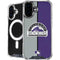 MLB Colorado Rockies Split iPhone 17 MagSafe Case