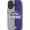 MLB Colorado Rockies Split iPhone 17 Magsafe Impact Case
