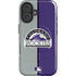 MLB Colorado Rockies Split iPhone 17 Magsafe Impact Case