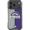 MLB Colorado Rockies Split iPhone 17 Pro Clear Case