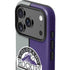 MLB Colorado Rockies Split iPhone 17 Pro Impact Case