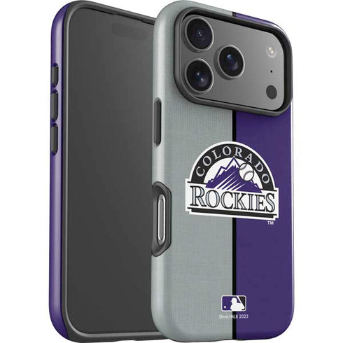 MLB Colorado Rockies Split iPhone 17 Pro Impact Case