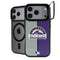 MLB Colorado Rockies Split iPhone 17 Pro Max Kickstand Case