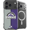 MLB Colorado Rockies Split iPhone 17 Pro Max MagSafe Case