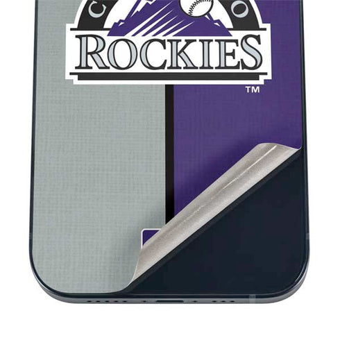 MLB Colorado Rockies Split iPhone 17 Pro Max Skin