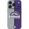 MLB Colorado Rockies Split iPhone 17 Pro Skin
