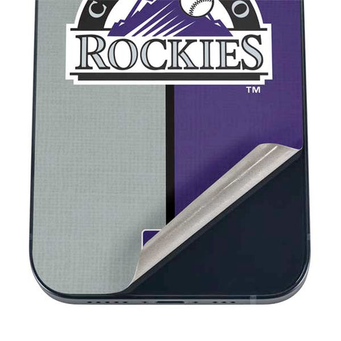 MLB Colorado Rockies Split iPhone 17 Pro Skin