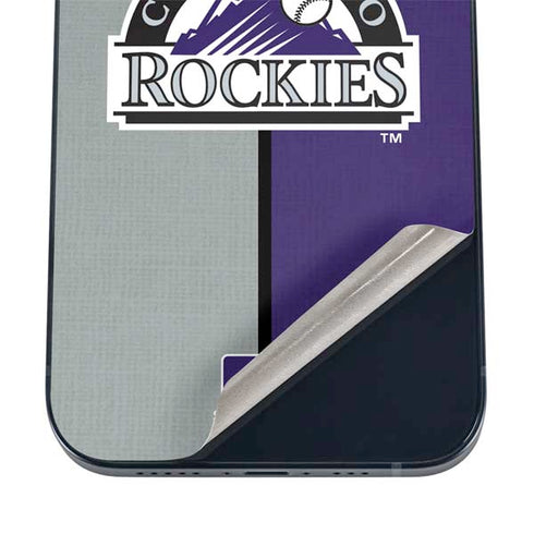 MLB Colorado Rockies Split iPhone 17 Skin