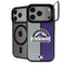 MLB Colorado Rockies Split iPhone 18 Pro Kickstand Case
