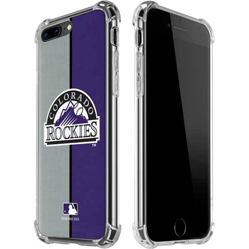 MLB Colorado Rockies Split iPhone Cases