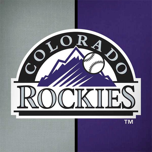 MLB Colorado Rockies Split MacBook Skins