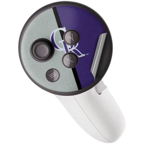 MLB Colorado Rockies Split Meta Quest 3S Skin