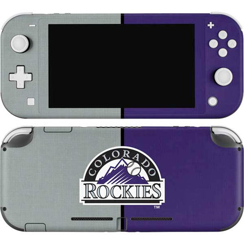 MLB Colorado Rockies Split Nintendo Skins
