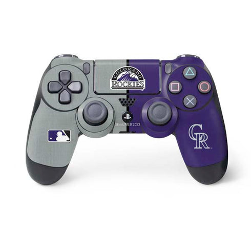 MLB Colorado Rockies Split PlayStation PS4 Skins