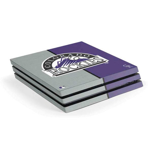 MLB Colorado Rockies Split PlayStation PS4 Skins