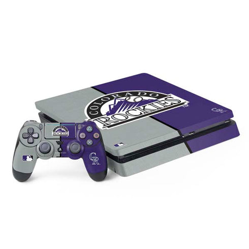 MLB Colorado Rockies Split PlayStation PS4 Skins