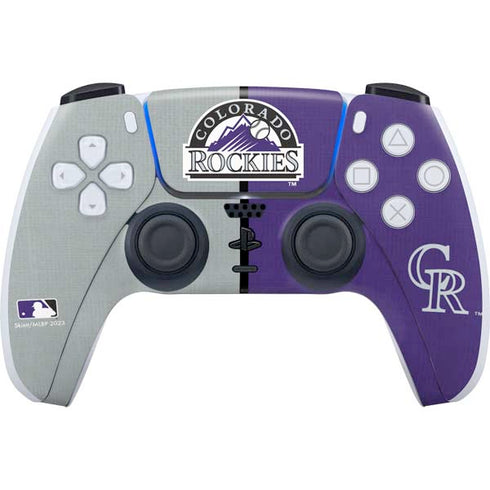 MLB Colorado Rockies Split PlayStation PS5 Skins