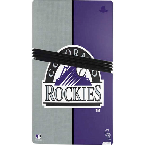 MLB Colorado Rockies Split PS5 Pro Bundle Skin