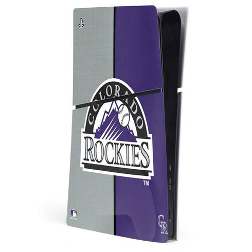 MLB Colorado Rockies Split PlayStation PS5 Skins