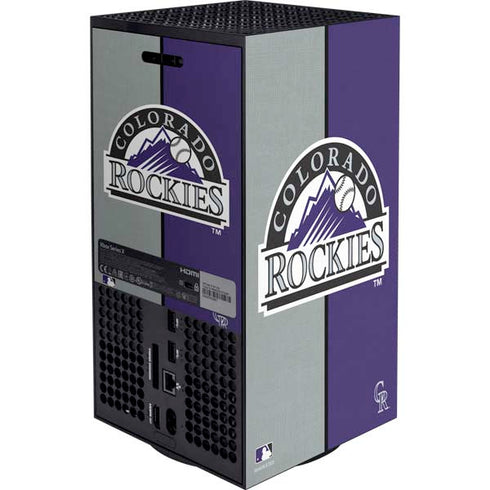 MLB Colorado Rockies Split Xbox Series X Bundle Skin