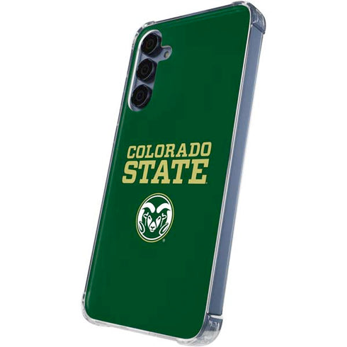 Colorado State University CSU Galaxy A55 5G Clear Case
