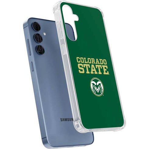 Colorado State University CSU Galaxy A55 5G Clear Case