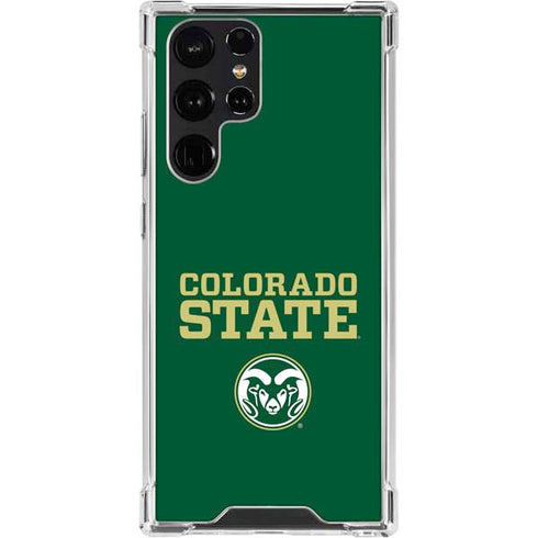 Colorado State University CSU Galaxy S23 Ultra Clear Case