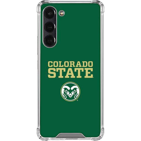 Colorado State University CSU Galaxy S24 FE Clear Case