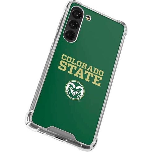 Colorado State University CSU Galaxy S24 FE Clear Case