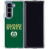 Colorado State University CSU Galaxy Z Fold5 5G Clear Case