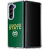 Colorado State University CSU Galaxy Z Fold5 5G Clear Case