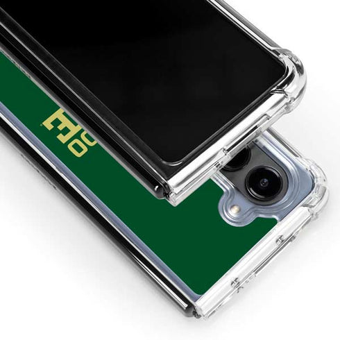 Colorado State University CSU Galaxy Z Fold5 5G Clear Case