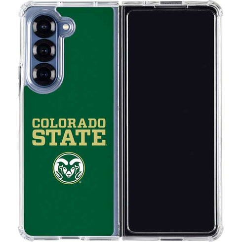 Colorado State University CSU Galaxy Z Fold6 Clear Case