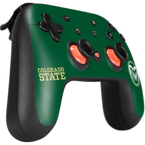 Colorado State University CSU Google Stadia Controller Skin
