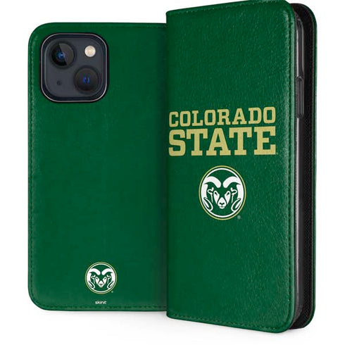 Colorado State University CSU iPhone 15 Plus Folio Case