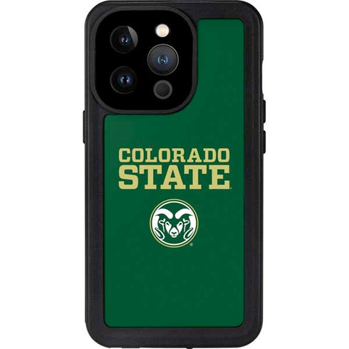 Colorado State University CSU iPhone 15 Pro Waterproof Case