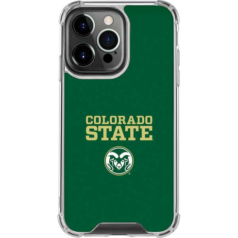 Colorado State University CSU iPhone 16 Pro Clear Case