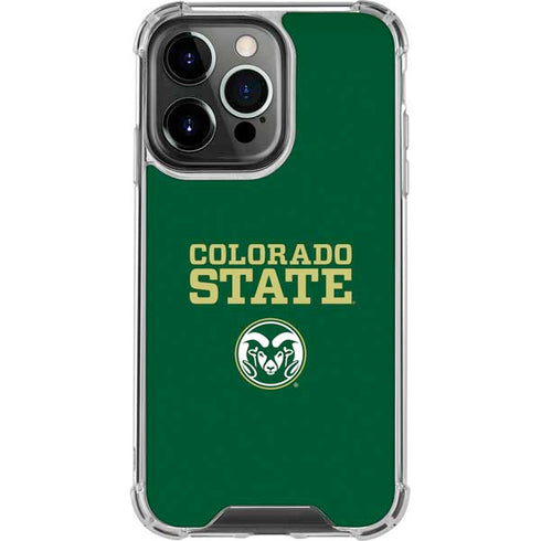 Colorado State University CSU iPhone 16 Pro Max Clear Case