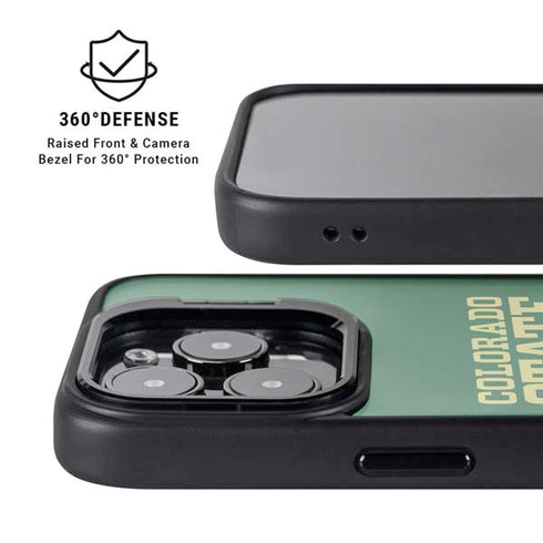 Colorado State University CSU iPhone 16 Pro Max Kickstand Case