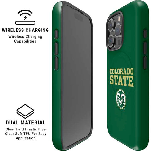 Colorado State University CSU iPhone 16 Pro Max Magsafe Impact Case