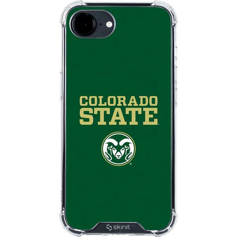 Colorado State University CSU iPhone 16e Clear Case