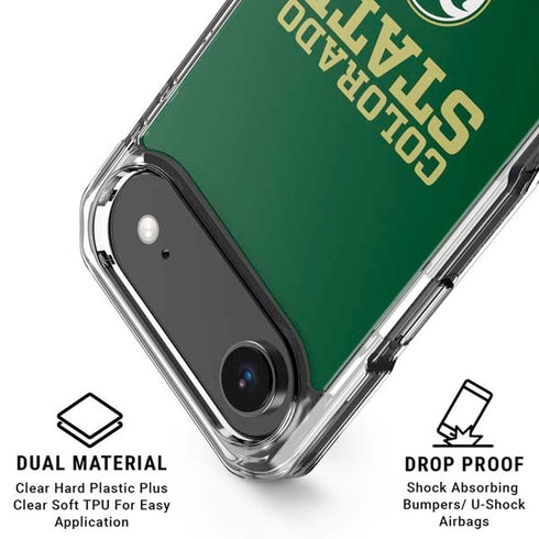 Colorado State University CSU iPhone 17 Air Clear Case