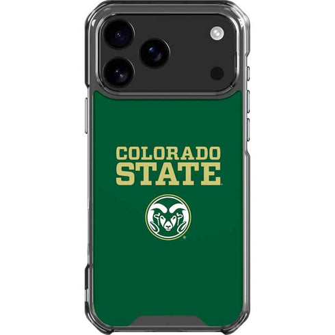Colorado State University CSU iPhone 17 Pro Max Clear Case