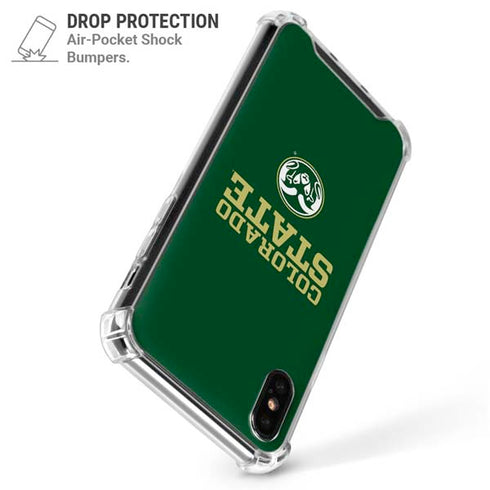 Colorado State University CSU iPhone X/XS Clear Case