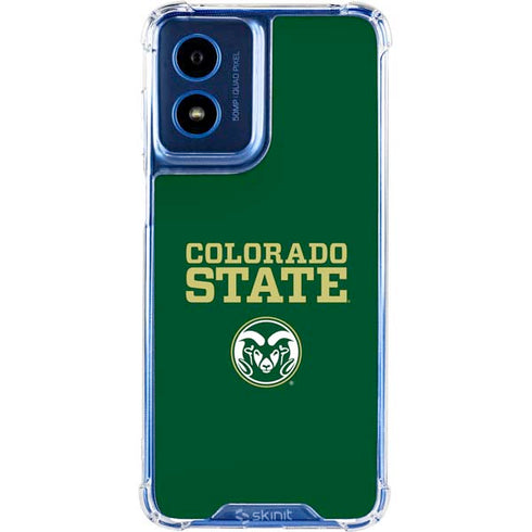 Colorado State University CSU Moto G Play 4G (2024) Clear Case